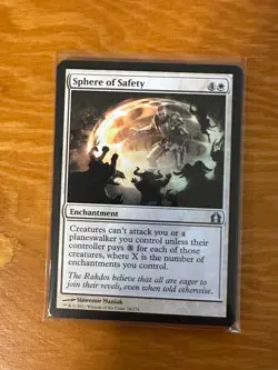 Sphere of Safety - Return to Ravnica - MTG - Image 1