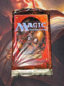 Mtg Fourth 4th Edition Sealed Booster Pack New Slight Damage - Image 1