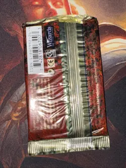 Mtg Fourth 4th Edition Sealed Booster Pack New Slight Damage - Image 2