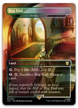 Bag End - Horizon Canopy #366 (Foil) (NM) Lord of the Rings LTC Magic MTG - Image 1