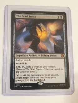 1x MTG - The Soul Stone - Unviverses Beyond SPM Spider-Man Regular #66 Mythic - Image 3