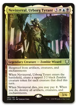 Nevinyrral, Urborg Tyrant #287 (Foil) (NM) Commander Legends CMR Magic MTG - Image 1