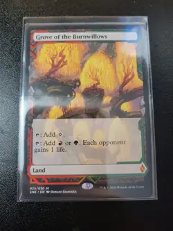 Grove of the Burnwillows Zendikar Rising Expeditions MtG NM Magic - Image 1