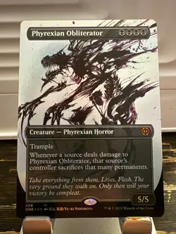 Phyrexian Obliterator Phyrexia: All Will Be One Foil - Image 1