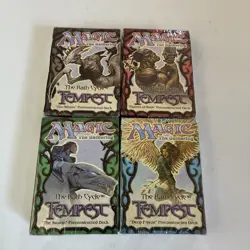 MTG-The Rath Cycle-X4”Tempest”THE SLIVERS,FLAMES OF RATH,THE SWARM,DEEP FREEZE - Image 1