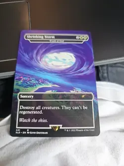 Shrinking Storm (Wrath Of God) NEAR MINT #441 Secret Lair Drop Fortnite X MTG - Image 1