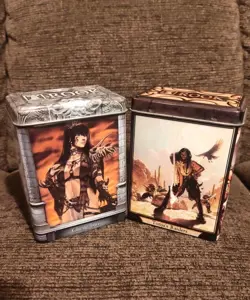 Rook Deck Case Tins Empty Tonja's Raiders (2003) & Cheng-bao (2005) - Image 1