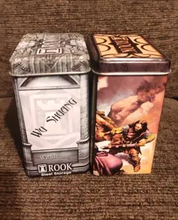 Rook Deck Case Tins Empty Tonja's Raiders (2003) & Cheng-bao (2005) - Image 2