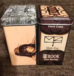 Rook Deck Case Tins Empty Tonja's Raiders (2003) & Cheng-bao (2005) - Image 4