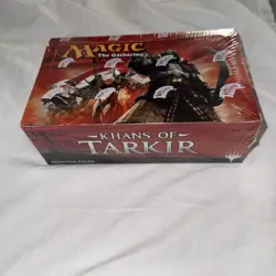 Mtg Khans of Tarkir Booster Box sealed new english Magic the Gathering - Image 1