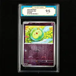 TQG 9.5 MINT+ 2025 Pokemon JPN Solosis 040/086 C - Image 2