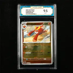 TQG 9.5 MINT+ 2025 Pokemon JPN Darmanitan 014/086 U - Image 2