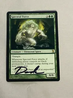 MTG Spectral Force Artist Proof and Signature Signed Scott - Image 1