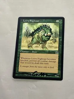 MTG Leery Fogbeast Artist Proof and Signature Signed Cavotta - Image 1