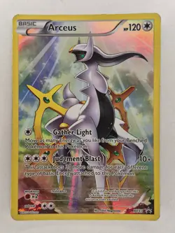 Pokemon Arceus XY83 Full Art Black Star Promo Holo TCG Card 2015 HP - Image 1