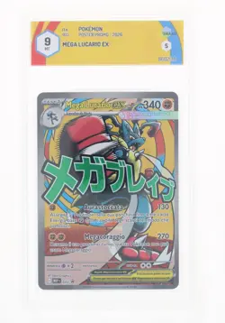 Pokemon Mega Lucario EX - 033 Poster Promo - GRAAD 9 ITA 2026 - Image 1