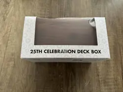 sealed NEU OVP Pokemon Celebrations 25th Deck Box Holz Vintage Ultra Pro - Image 3