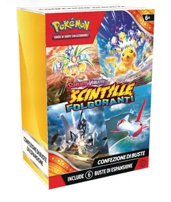 Pokemon Bundle x6 Buste Scintille Folgoranti Sealed ITA - Image 1