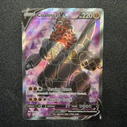 Pokemon TCG Coalossal Vivid Voltage Holo Full Art 173/185 Near Mint - Image 1