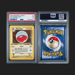 1999 Pokemon TCG 1st edition Jungle Electrode 2/64 PSA 5 - Image 1
