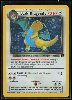 Pokemon TCG Dark Dragonite (5) #05/82 Team Rocket - Image 1
