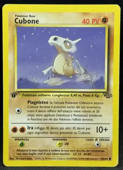 POKEMON~CUBONE~50/64~COMUNE~1A EDIZIONE~JUNGLE~ITA~LP - Image 1