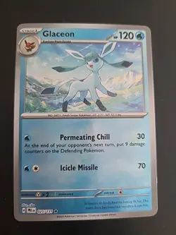 Glaceon [Master Ball] - 025/131 - Prismatic Evolutions - NM - Pokemon - Image 1
