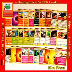 30x Pokemon Karten Sammlung gemischt div. Set TCG non Holo /P93 - Image 1