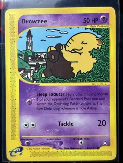 Drowzee - REG - Pokemon TCG - Aquapolis - 74a/147 - COMMON ~ LP - Image 2