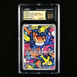 CGC 10 Pristine 2024 Pokemon JPN Tatsugiri 112/101 AR - Image 1