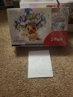 Pokemon Prismatic Evolutions Elite Trainer Box and Booster Bundle Costco 2-Pack - Image 1