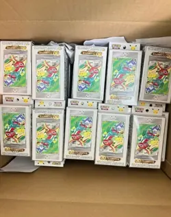 64 Boxes of 30th Anniversary Celebration Pokemon Chinese Sealed Boxes New - Image 1