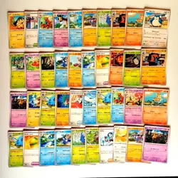 40x Pokemon Karten WOTC Sammlung gemischt div. Set TCG non Holo /N70 - Image 2