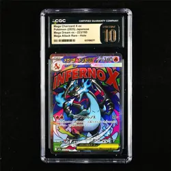 CGC 10 PRISTINE 2025 Pokemon JPN Mega Charizard X ex 223/193 MAR(1) - Image 1