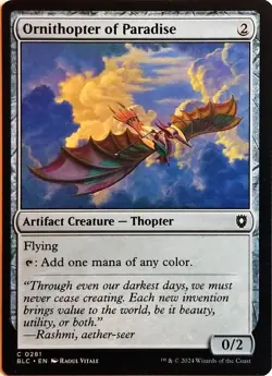 Ornithopter of Paradise MTG BLC 0281 Common NM - Image 1