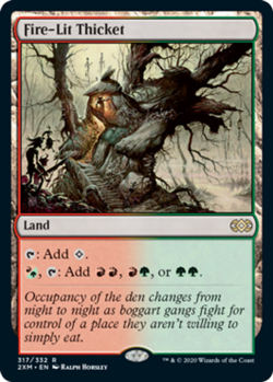 MTG Fire-Lit Thicket, NM-Mint, English Double Masters - Image 1