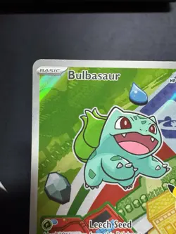Pokemon Bulbasaur MEP 037 First Partner Illustration Rare Promo 30th Anniversary - Image 4