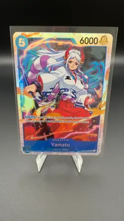 Yamato Super Rare Carrying On His Will OP13-054 Near Mint One Piece - Image 1