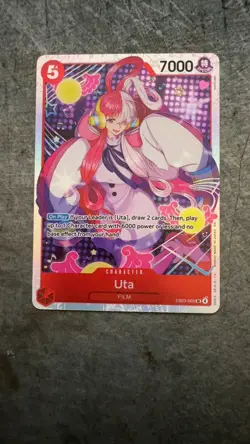 Uta (003) Super Rare Extra Booster: One Piece Heroines Edition EB03-003 NM - Image 1