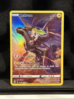 Zekrom - TG05/TG30 - Pokemon Brilliant Stars Sword & Shield Trainer Gal. Card NM - Image 1