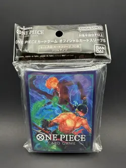 Zoro＆Sanji 70 Sleeves Japanese One Piece Card Game Official Vol.5 ZY26 - Image 1