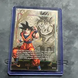 Goku Energy Marker Promo Prize Gold E01-05 Dragon Ball Fusion World Card English - Image 1