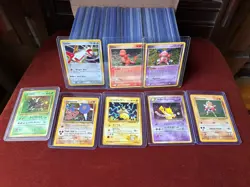 Pokemon Vintage Holo Card Lot Collection x160 Top Loaded / Rares 1999 - 2009 - Image 1