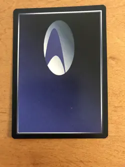 Star Trek CCG 1E Premiere Black Border Card Firestorm Dilemma NM - Image 2