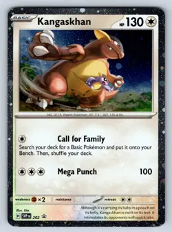 Kangaskhan - (Cosmos Holo) Holo Rare SV: Scarlet & Violet Promo Cards 202 NM - Image 1