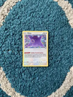 DITTO 107/159 Crown Zenith - RARE Holo Pokemon Card- NM - Image 2