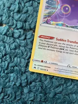 DITTO 107/159 Crown Zenith - RARE Holo Pokemon Card- NM - Image 3