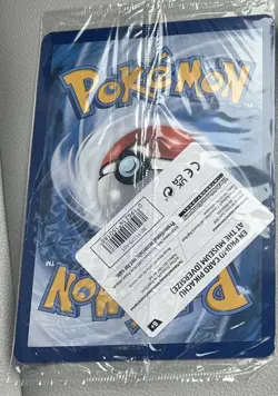 Pokemon Jumbo Oversized Promo Card | Pikachu at the Museum | New & Sealed 🔥✅ - Image 2
