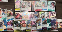 One Piece Card Game OP15/EB04 150 Card Lot Adventure on Kami’s 19 R 1 SR Set BD - Image 1