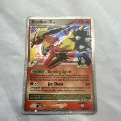 Pokemon Blaziken FB LV.X 142/147 Supreme Victors Holo Rare 110 HP TCG Card - Image 1